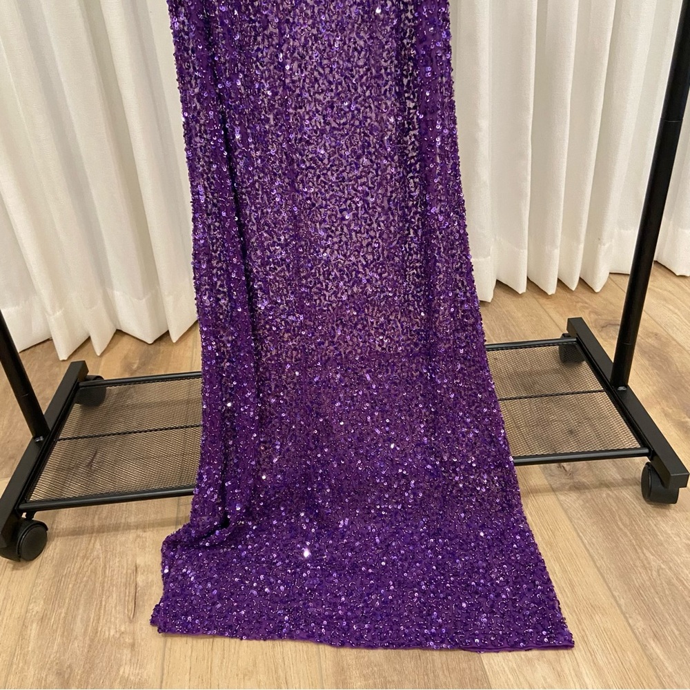 Retrofete Clarisse Sheer Sequin Dress - Picture 6 of 8